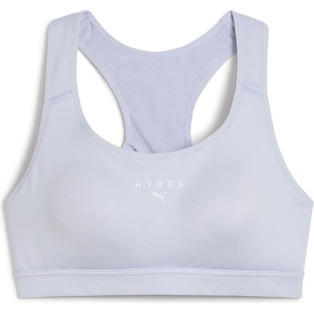 Image 1 of PUMA PUMA x HYROX Mid Impact Sports Bra - Cool Blue