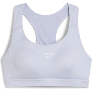 PUMA x HYROX Mid Impact Sports Bra - Cool Blue