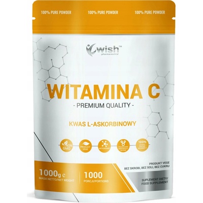 Wish Vitamín C Kyselina L-askorbová 1000 mg 1000 g