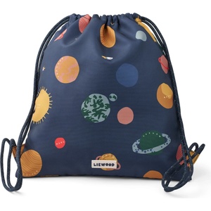 LIEWOOD Детска детска раница Liewood Kid's Danella Gym Bag Kids' backpack - Universe / Classic Navy - размер One Size (508-0824-0411)