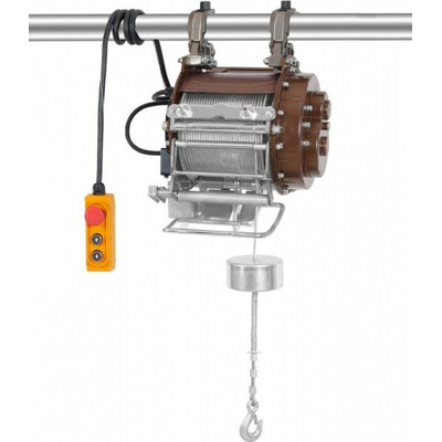 PROMA LNLP-38/500 - Elektrický lanový naviják přenosný s možností připojení dálkového ovládání - Profi 32-16m 250-500kg 230V