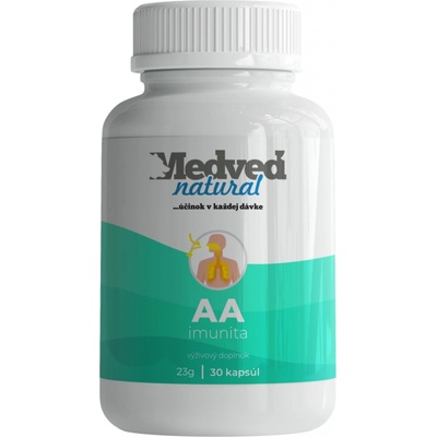 Medveď natural AA imunita 30 kapsúl