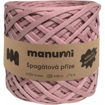 Manumi špagátová prízia púdrovo ružová - 1 ks