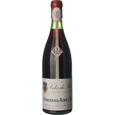 Bouchard Ainé & Fils Côtes du Rhône suché červené 1967 0,75 l (holá láhev)