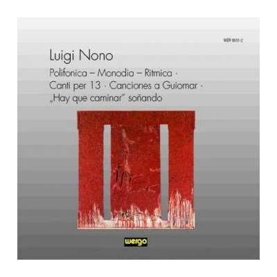 Luigi Nono - Canti Per 13 CD