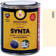 Novochema Synta vrchní syntetický email na kov a dřevo 5 kg 6003 Slonová kost