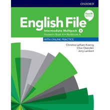 English File Fourth Edition Intermediate Multipack A with Student Resource Centre Pack