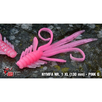 Redbass Nymfa Nr. 1 XL 13cm Pink G