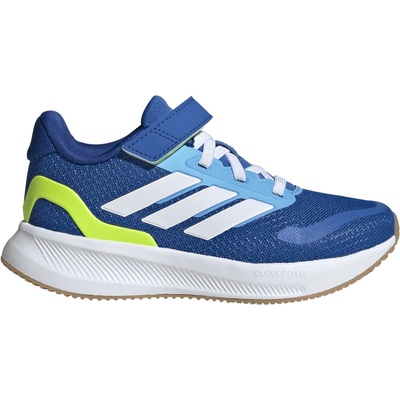adidas Детски маратонки Adidas Runfalcon 5 EL Childrens Trainers - Royal/Lemon