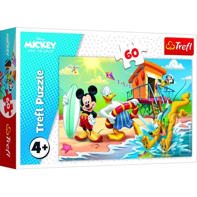 Trefl Mickey na pláži 60 dielov