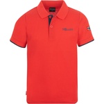 Trollkids Детска поло тениска Trollkids Kid's Bergen Polo XT Polo shirt - Bright Red / Mystic Blue - размер 176 (EU) (704-1800-0520)