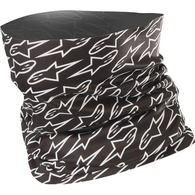 Nákrčník ASTARS NECK TUBE ALPINESTARS čierna biela