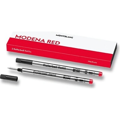 Montblanc Náplň do rolleru M 2 ks Modena Red 128234