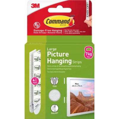 3M COMMAND lepící systém rámečků na zeď L-7.2kg, b