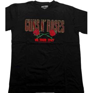 Guns N' Roses 87 Tour Black 2XL Риза (GNRTS132MB05)