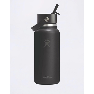 Hydro Flask Wide Mouth with Flex Straw Cap 946 ml Black
