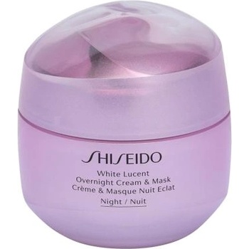 Shiseido White Lucent Overnight Cream & Mask нощен хидратиращ крем и маска 75 ml за жени