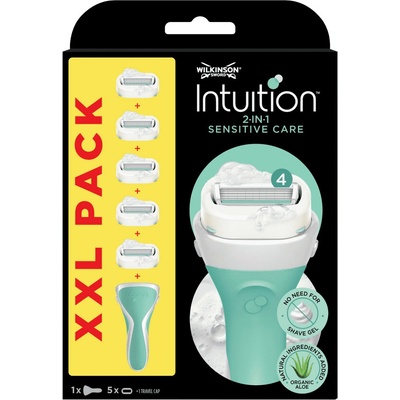 Wilkinson Intuition Sensitive Care XXL + 5 ks hlavic