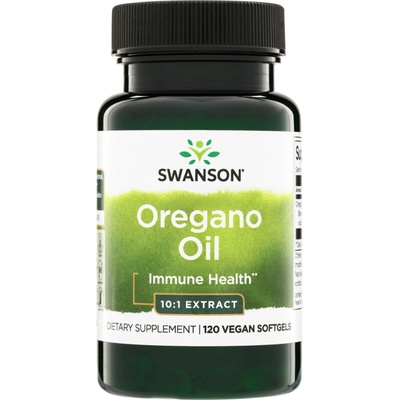 Swanson Oregánový Olej 150 mg 120 kapsúl