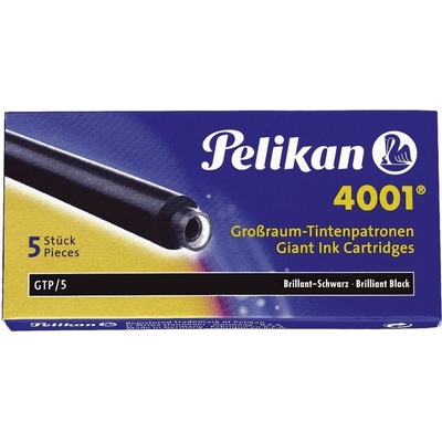 Pelikan GTP/5 modročerné inkoustové bombičky 4001