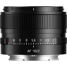 TTARTISAN AF 40 mm f/2 pre L-mount čierny