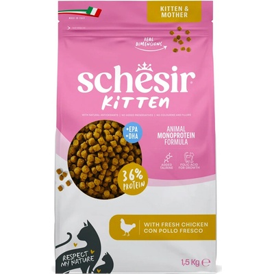 Schesir Kitten Kuracie Mäso 1,5 kg