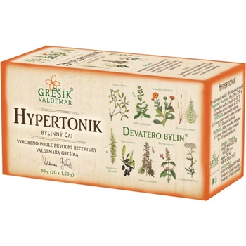Grešík Hypertonik čaj 20 x 1,5 g