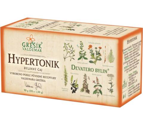 Grešík Hypertonik čaj 20 x 1,5 g