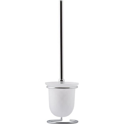 EBS Urban Round WC kefa na státie - biela kefa sklo