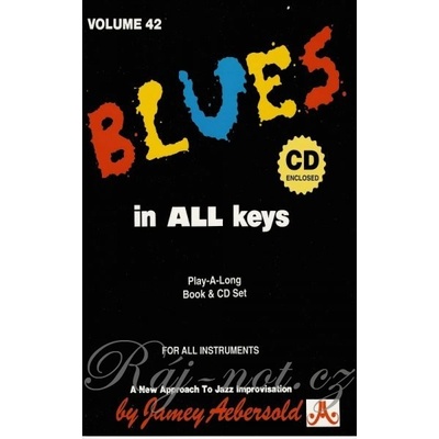 AEBERSOLD PLAY ALONG 42 BLUES IN ALL KEYS + CD