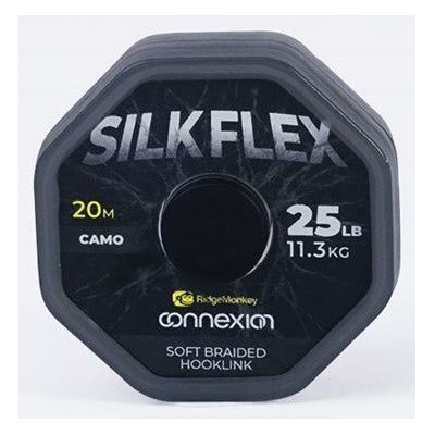 RidgeMonkey šnúra Connexion SilkFlex Soft Braid 20m 25lb