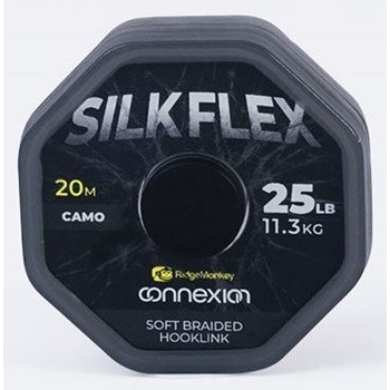 RidgeMonkey šnúra Connexion SilkFlex Soft Braid 20m 25lb