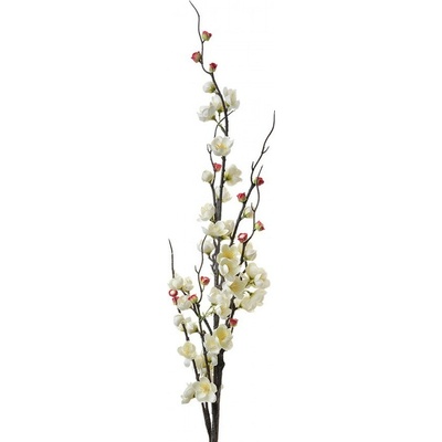 Dekorácia umelá kvitnúca vetvička Blossom - 7*7*115 cm - Clayre & Eef