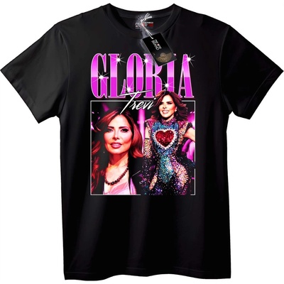 NOONEBRAND Тениска Gloria Trevi - 2XL, White