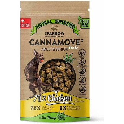 SPARROW Dog CannaMove® Forte Snacks Adult & Senior Chicken 200 g