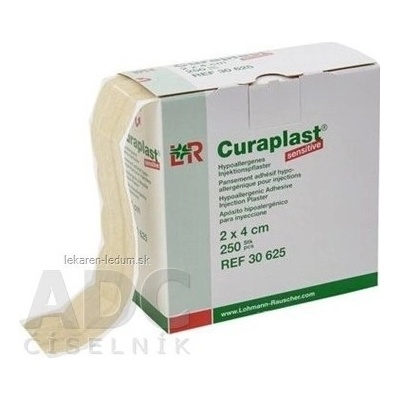 Curaplast Sensitive poinjekčná náplasť 250 ks
