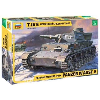 Zvezda Model Kit tank 3641 Panzer IV Ausf.E 32 3641 1:35