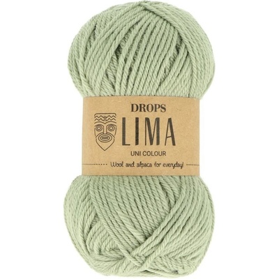 Drops Lima Uni Colour 9029 bledo zelená