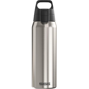SIGG - Insulated drinking bottle - Thermos bottle Shield Therm One Brushed - carbonated drinks - leak-proof - dishwasher safe - BPA-free - 90% recycled stainless steel - silver - 6217.90 (6217.90)