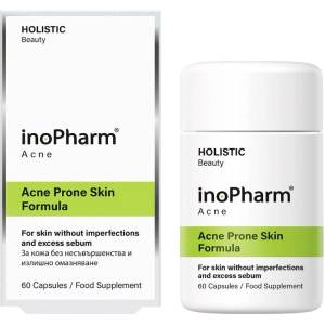 InoPharm Acne Prone Skin Formula, 60 капсули, InoPharm (191061)