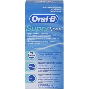 Oral-B dent.nit SuperFloss nastrihaná vlákna 50 m