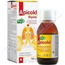 Apicold Thyme sirup bylinný prostředek pro zklidnění zánětů horních cest dýchacích 100 ml