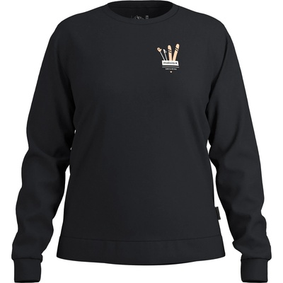 Maloja Дамски пуловер Maloja Women's NeusiedlerseeM. Jumper - Deep Black - размер XL (117-3352-0115)