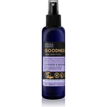 Baylis & Harding Goodness Sleep Beautifully Мъгла за възглавница за спокоен сън Lavender & Bergamot 100ml