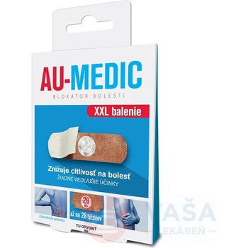 AU-Medic blokátor bolesti náplasti 28 ks