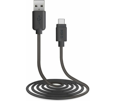 SBS TECABLETC220K USB-C/USB, 2m, černý
