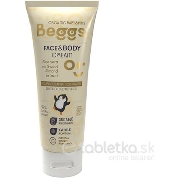 BEGGS Detský hydratačný krém na pleť a telo 75 ml