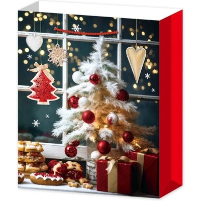 Raya Toys Подаръчна торбичка Raya Toys Коледна Елха, 55 см