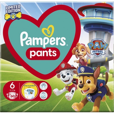 Pampers Pants Paw Patrol 6 60 ks