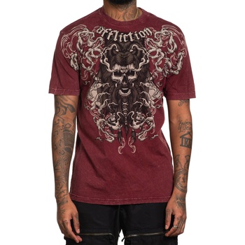 AFFLICTION мъжка тениска affliction - jomsborg - a26432-oxlv